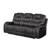 Braylon Magnetite PU Sofa Model 55410 By ACME Furniture